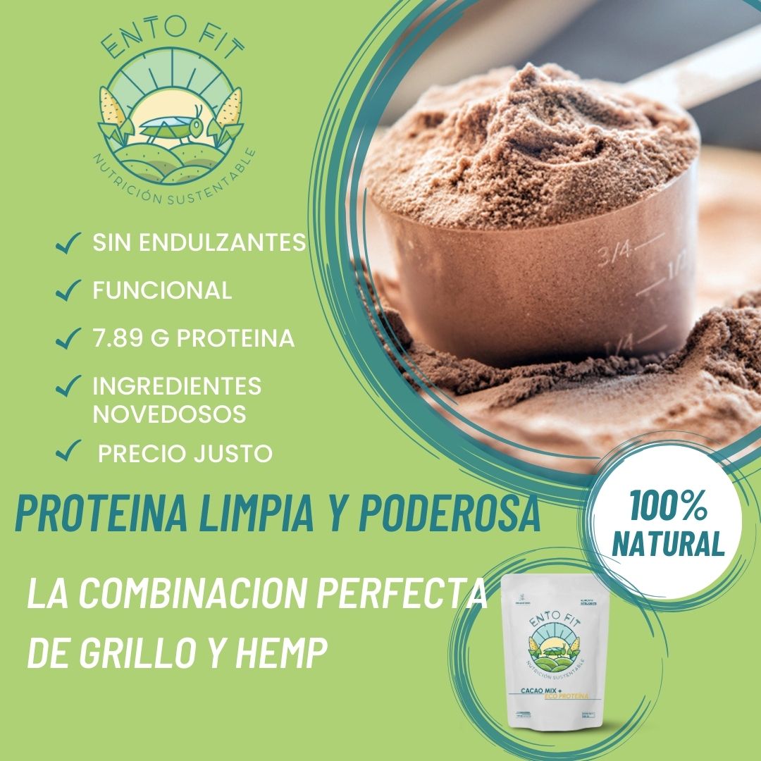 Ento fit Cacao Mix + Eco proteina 330gr